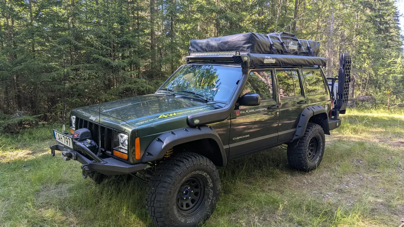 Front with winch