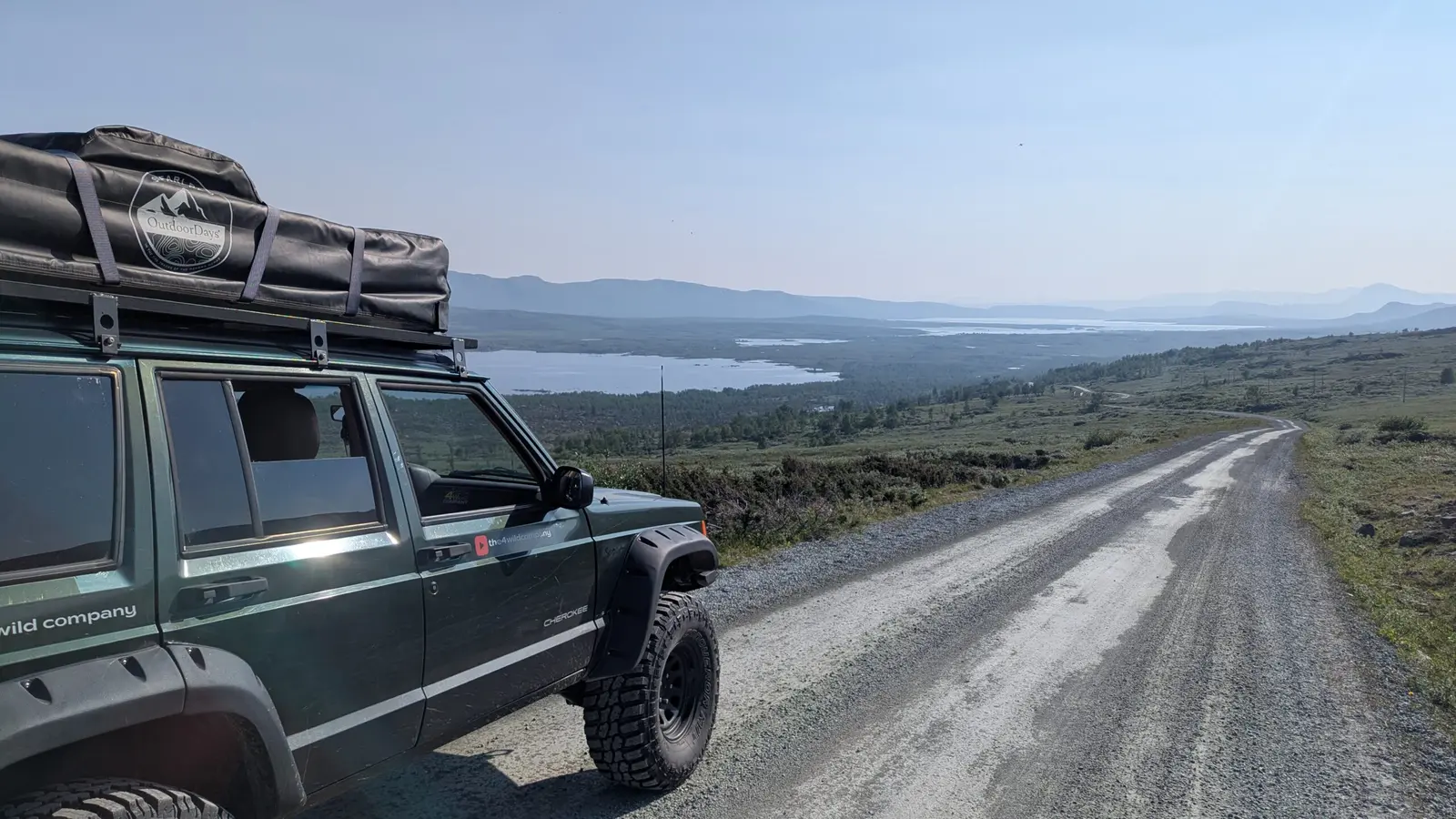 On the open road