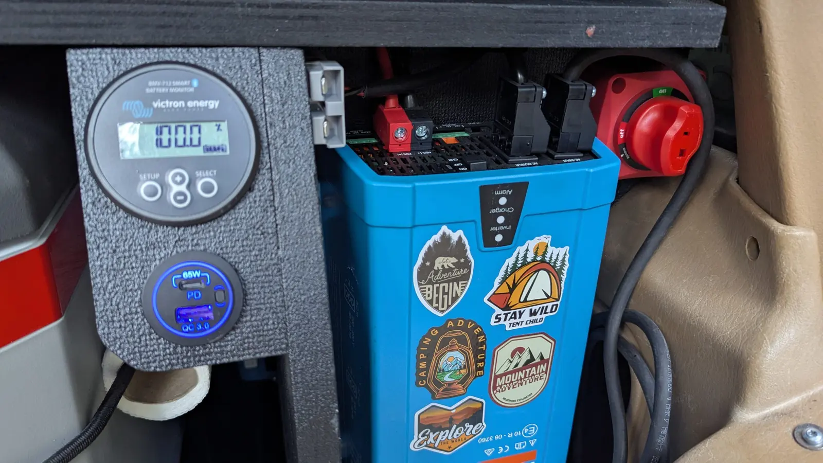 Victron power system