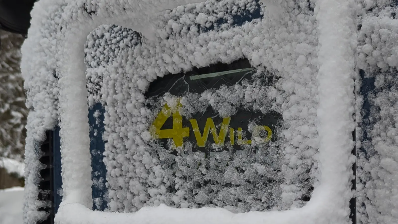 Frost on the 4Wild logo